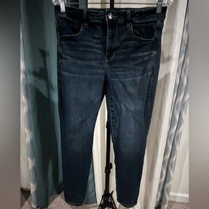 American Eagle Outfitters Dark Indigo Skinny Jeans